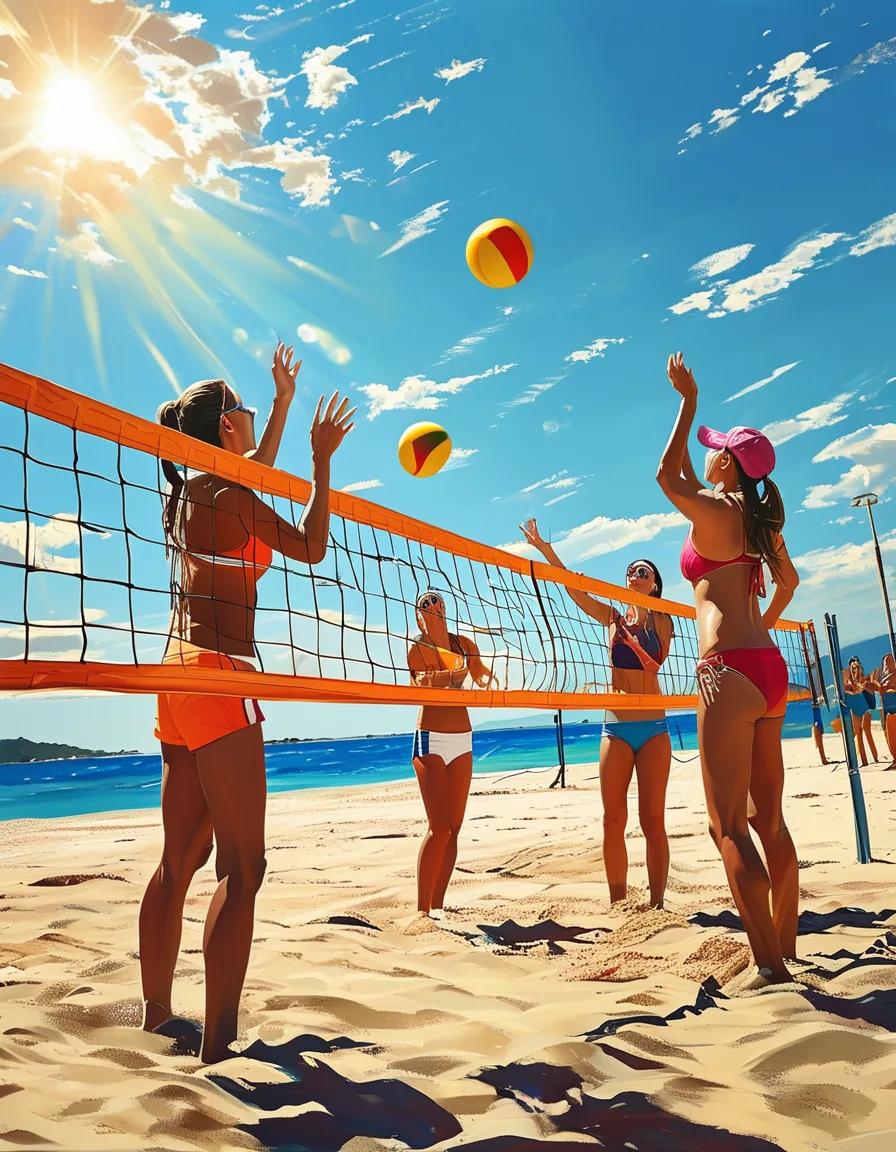 Casual Beach Volleyball: Joining the Net Without the Nerves